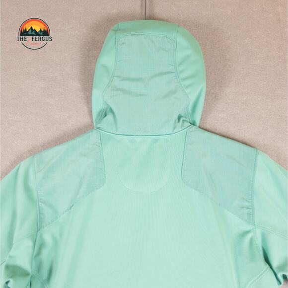 Columbia Switchback III Jacket Waterproof Hooded Teal/Terquoise Women's Size M - Picture 10 of 16